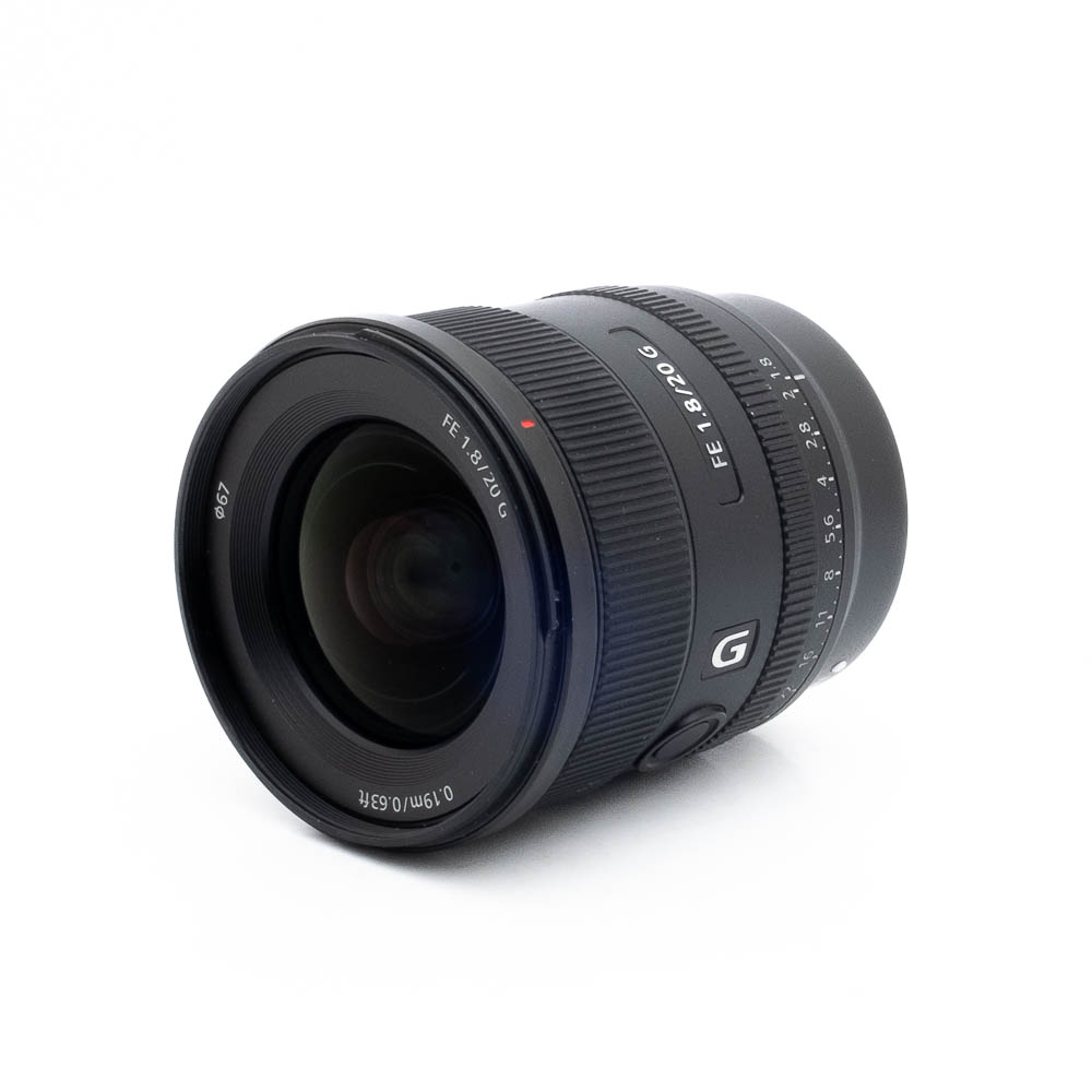 Sony 20mm f18 G-2 Sony FE 20mm f/1.8 G - Käytetty