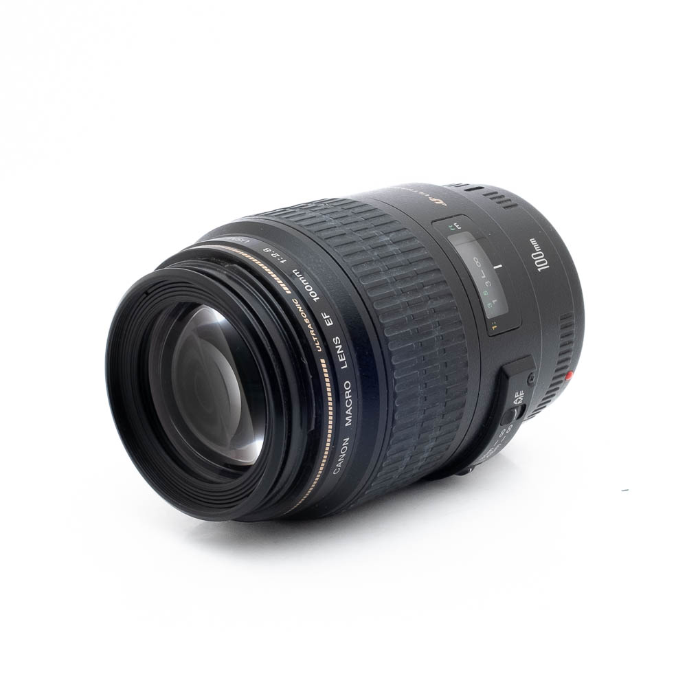 Canon EF 100mm f/2.8 Macro USM (sis.ALV24%) - Käytetty