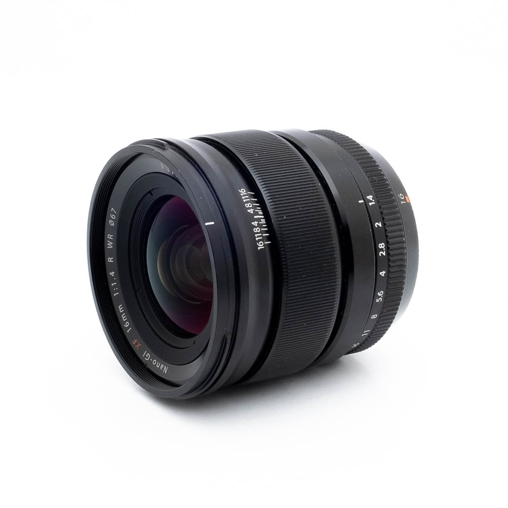 Fuji 16mm f14 R WR-2 Fujifilm Fujinon XF 16mm f/1.4 R WR - Käytetty