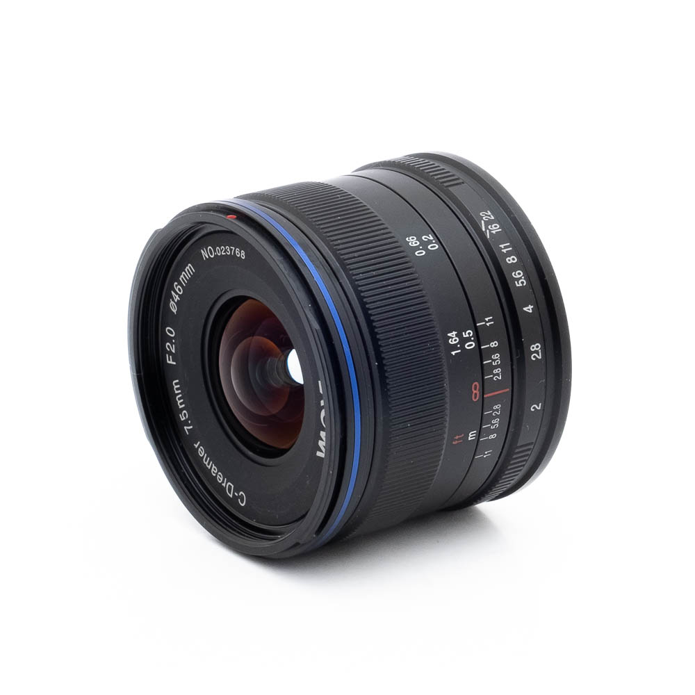 Laowa 7.5mm f/2 C-Dreamer MFT - Käytetty