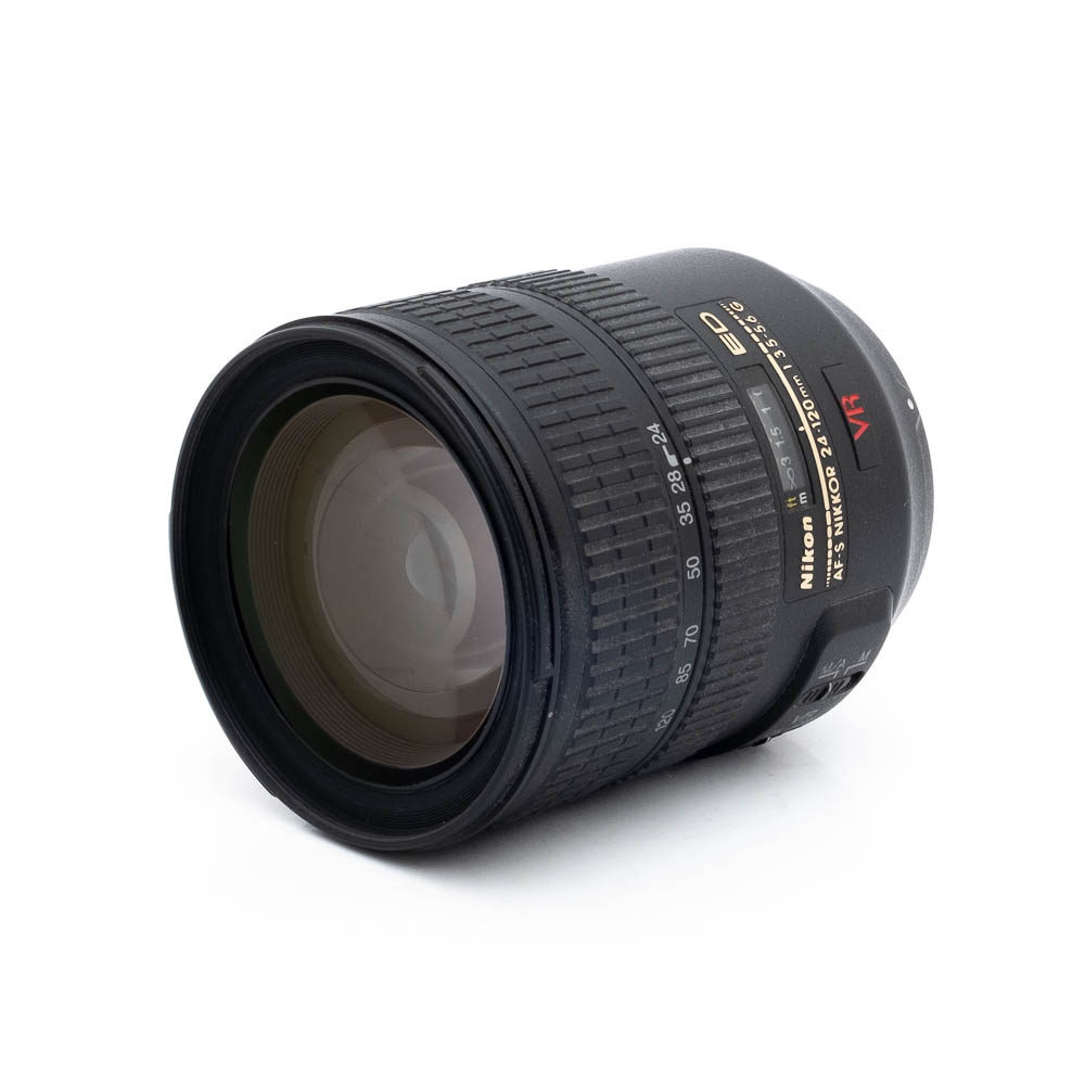 Nikon 24-120mm f35-56 G VR-2 Nikon AF-S Nikkor 24-120mm f/3.5-5.6 VR G ED - Käytetty