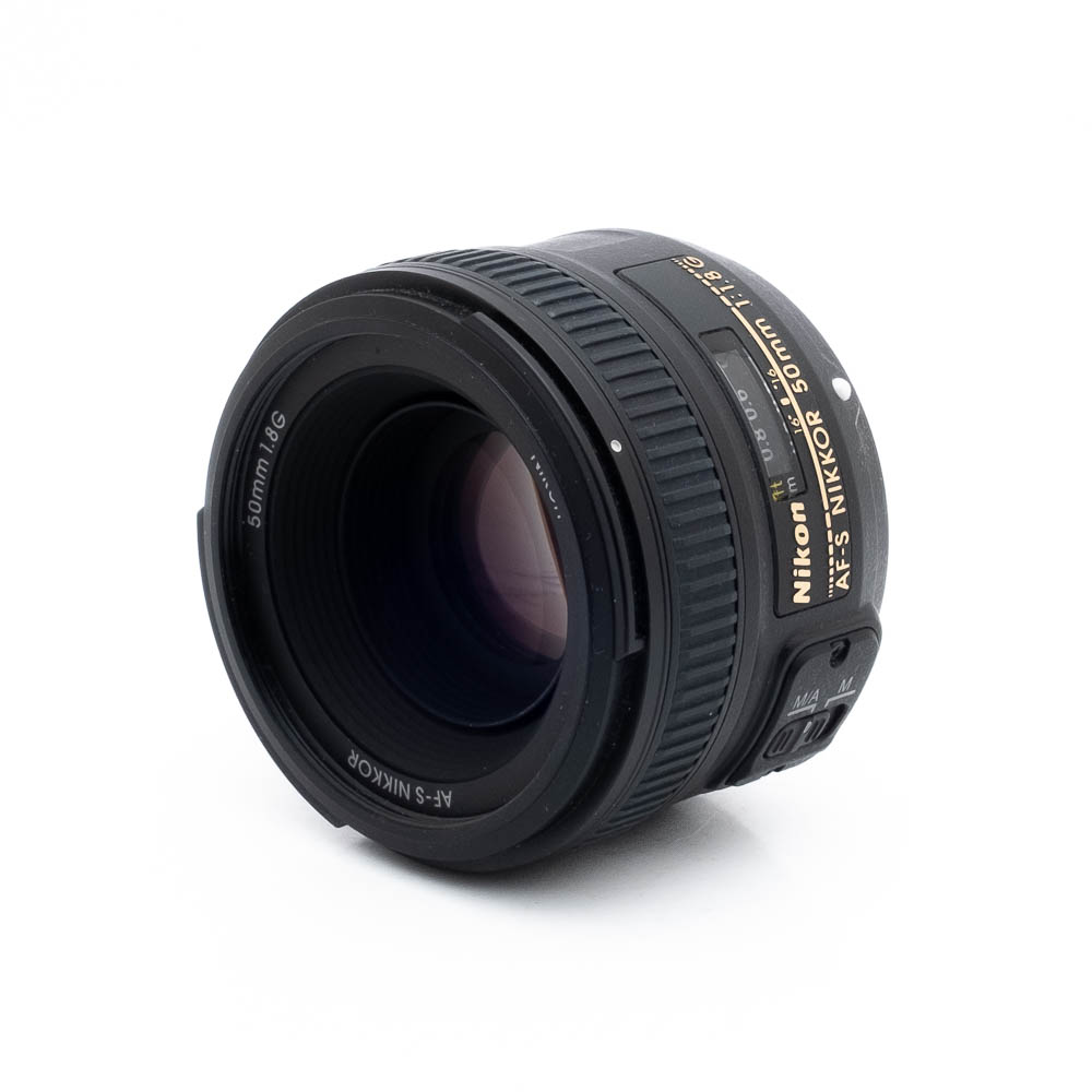 Nikon 50mm f18 G-2 Nikon AF-S Nikkor 50mm f/1.8 G - Käytetty