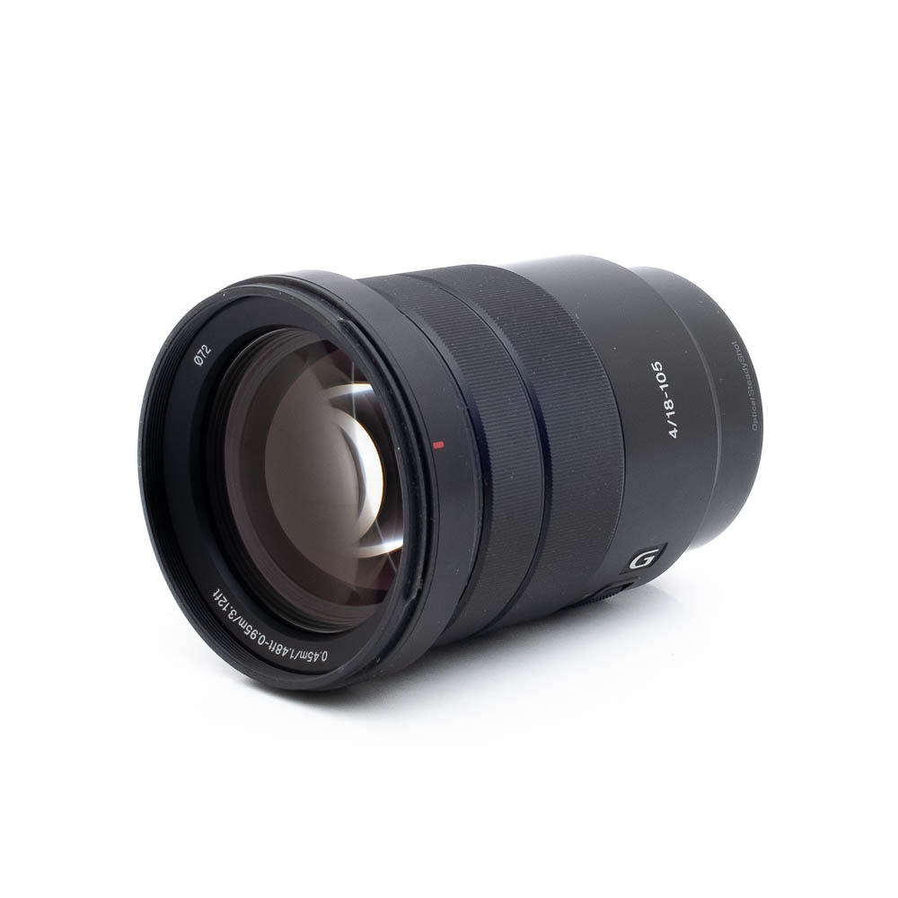 Sony 18-105mm f4 G-2 Sony E PZ 18-105mm f/4 G OSS (sis.ALV24%) - Käytetty