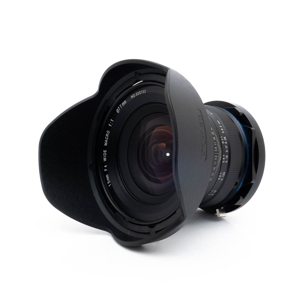 Laowa 15mm f4 Canon-2 Laowa 15mm f/4 Macro Canon EF - Käytetty