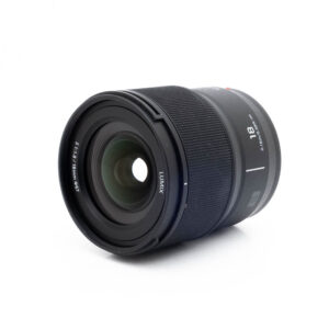 Lumix 18mm f18 S-2 Panasonic Lumix S 18mm f/1.8 - Käytetty