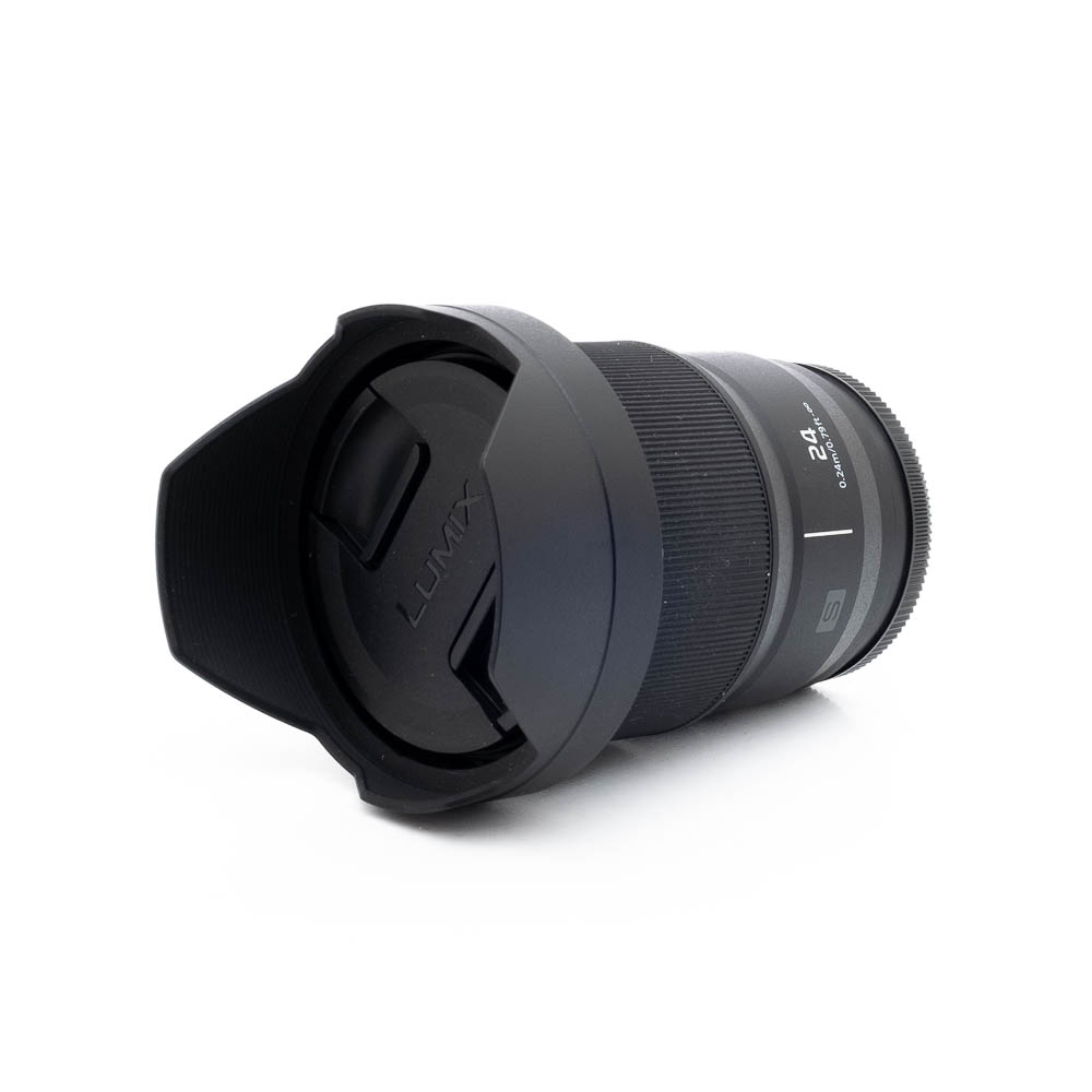 Lumix 24mm f18 S-3 Panasonic Lumix S 24mm f/1.8 - Käytetty