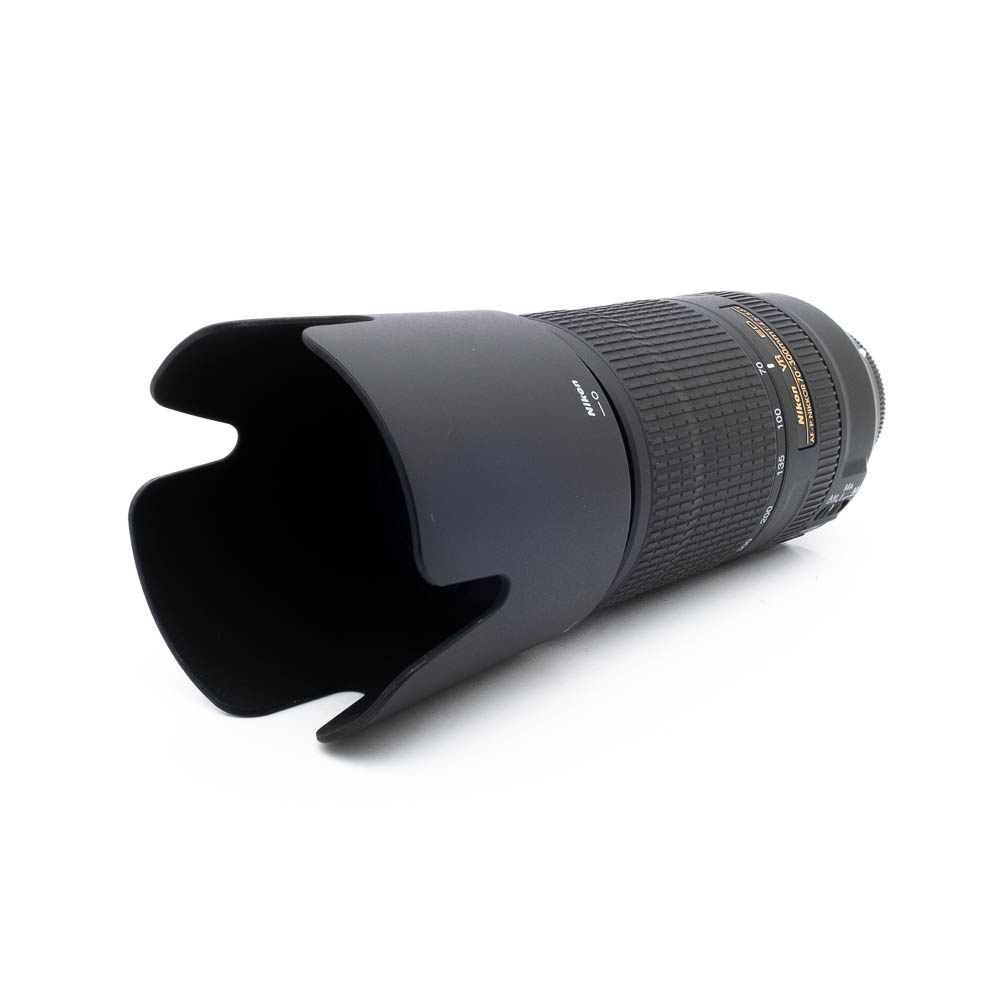 Nikkor 70-300mm f45-56E ED VR-3 Nikon AF-P Nikkor 70-300mm f/4.5-5.6 E VR (Kunto K5) - Käytetty