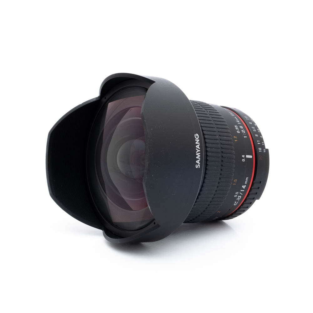 Samyang 14mm f28 Nikon-2-2 Samyang 14mm f/2.8 ED AS IF UMC Nikon - Käytetty