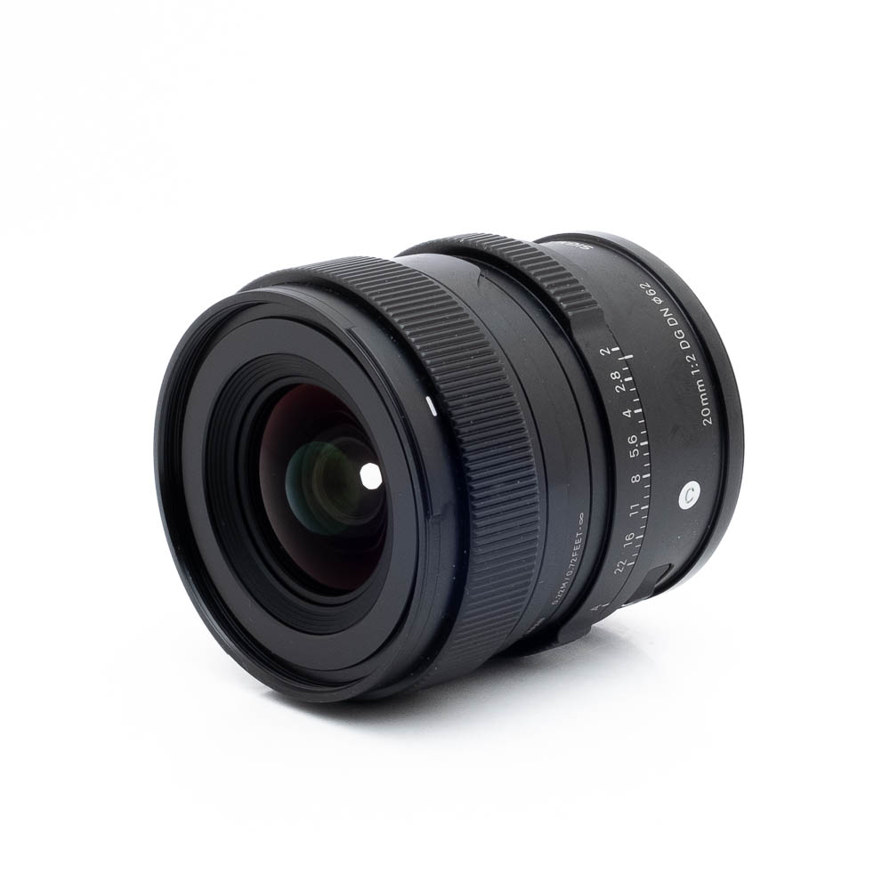Sigma 20mm f12 DG DN Pansu-2 Sigma 20mm f/2 DG DN C L-Mount - Käytetty