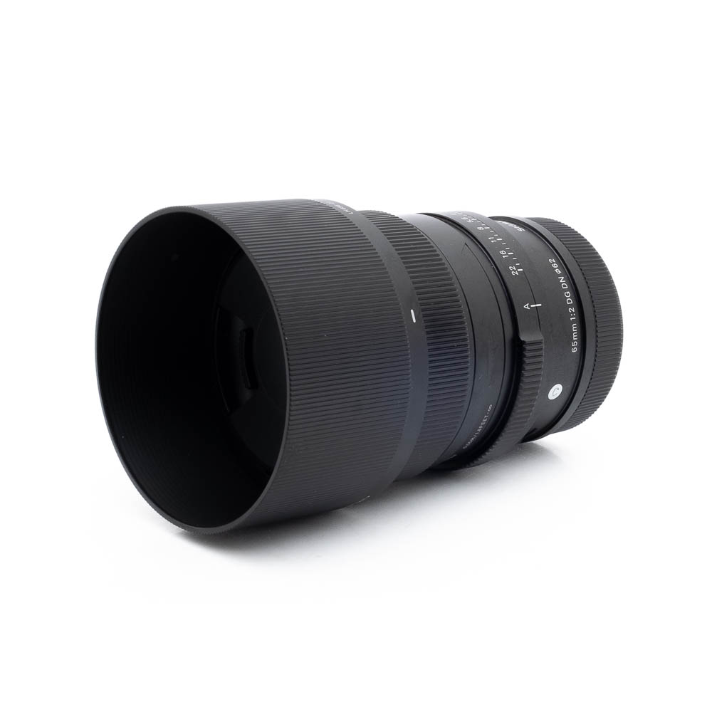 Sigma 65mm f12 DG DN Pansu-3 Sigma 65mm f/2 C DG DN L-Mount - Käytetty