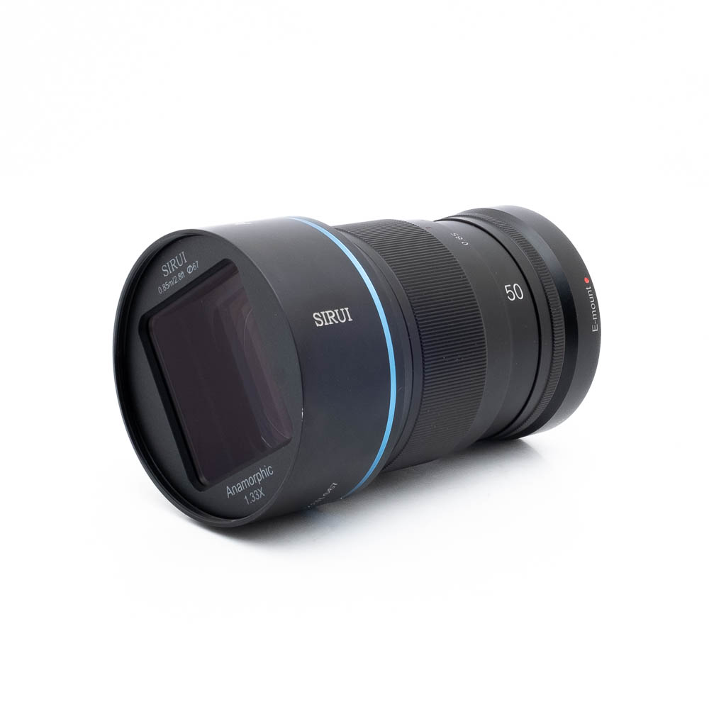 Sirui 50mm Anamorphic 133x-2 Sirui Anamorphic Lens 1.33x 50mm f/1.8 Sony E (Kunto K5) - Käytetty