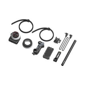 smallrig-3781-03 SmallRig 3781 MagicFIZ Wireless Follow Focus Basic Kit sisältää kaksi taipuisaa hammasrengasta, tarkennusnupin, kiinnikkeet, tangon ja säätötyökalut, jotka on järjestetty siististi valkoiselle taustalle.