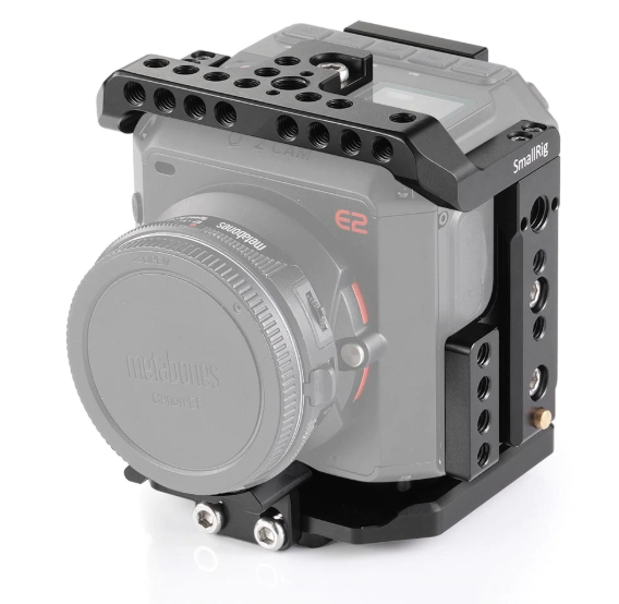 1544521579_495 SmallRig 2264 Cage for Z cam E2 -kameralle koteloi kompaktin kameran turvallisesti ja tarjoaa useita kiinnitysreikiä ja kiinnityspisteitä lisävarusteiden helppoa integrointia varten.