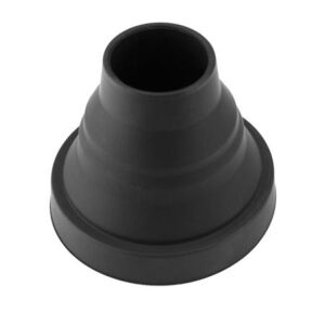 1576597019_968 Godox AK-R17 Snoot on musta, kartiomainen kumi- tai muoviliitin, jossa on leveä pohja ja kapea yläosa ja jota käytetään yleisesti pienentäjänä tai sovittimena letku- tai putkijärjestelmissä.