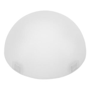 1576597030_259 Godox AK-R11 Dome on himmeän valkoinen, kupolin muotoinen kattovalaisimen suojus, jossa on kaksi pientä kiinnitysklipsiä pohjassa helppoa kiinnitystä varten.
