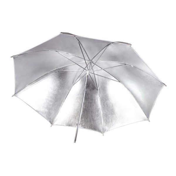 Godox 101cm Flash Umbrella Silver/White Salamat, Studio Ja LED-Valot 3