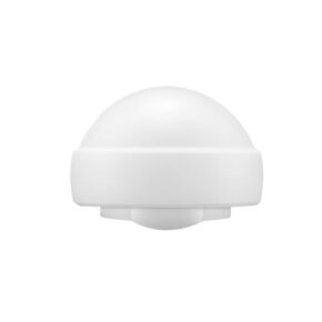 1644492614_301 The Godox Silicone Softbox AK-R22 is a white, domed plastic accessory with a smooth surface and a flat round base, shown against a white background.