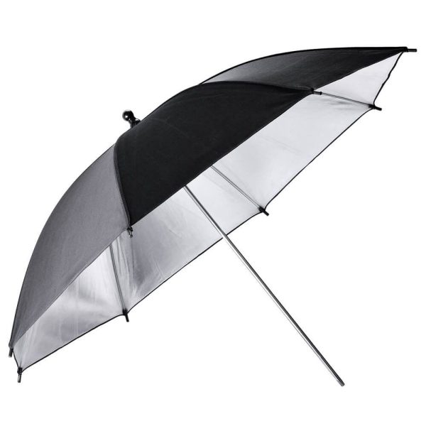Godox 101cm Flash Umbrella Silver/Black Salamat, Studio Ja LED-Valot 3