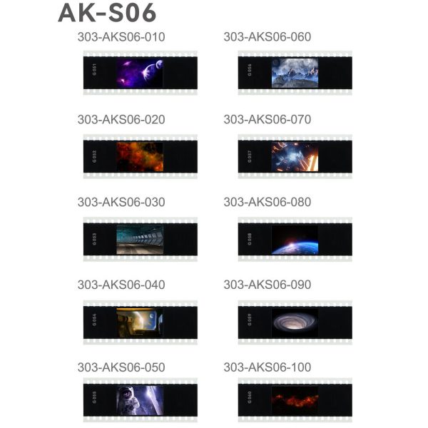 Godox Slide Filter AK-S06 (10 pcs) Käsisalaman muokkaimet 3