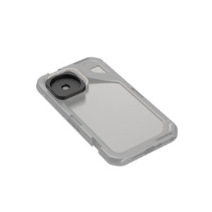 1705507395_540 SmallRig 4395 Universal M Mount - 37 mm:n kierteellä varustettuun objektiivisovittimeen on tukeva muotoilu, jossa on vahvistetut kulmat ja kiinnitetty musta-hopea neliönmuotoinen kameran linssinsuojus parempaa suojaa varten.