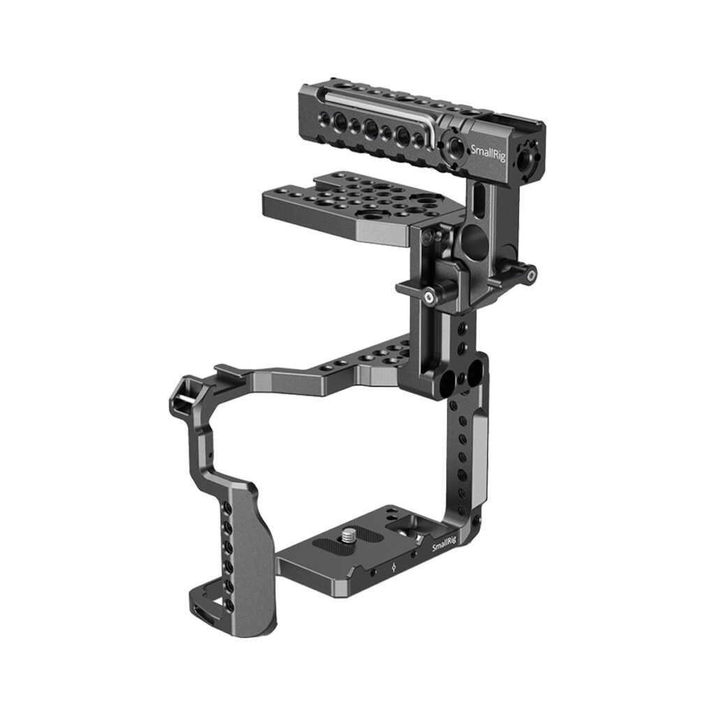 26493 SmallRig 2649 Cage with XLR Helmet Kit for Lumix GH5/GH5S