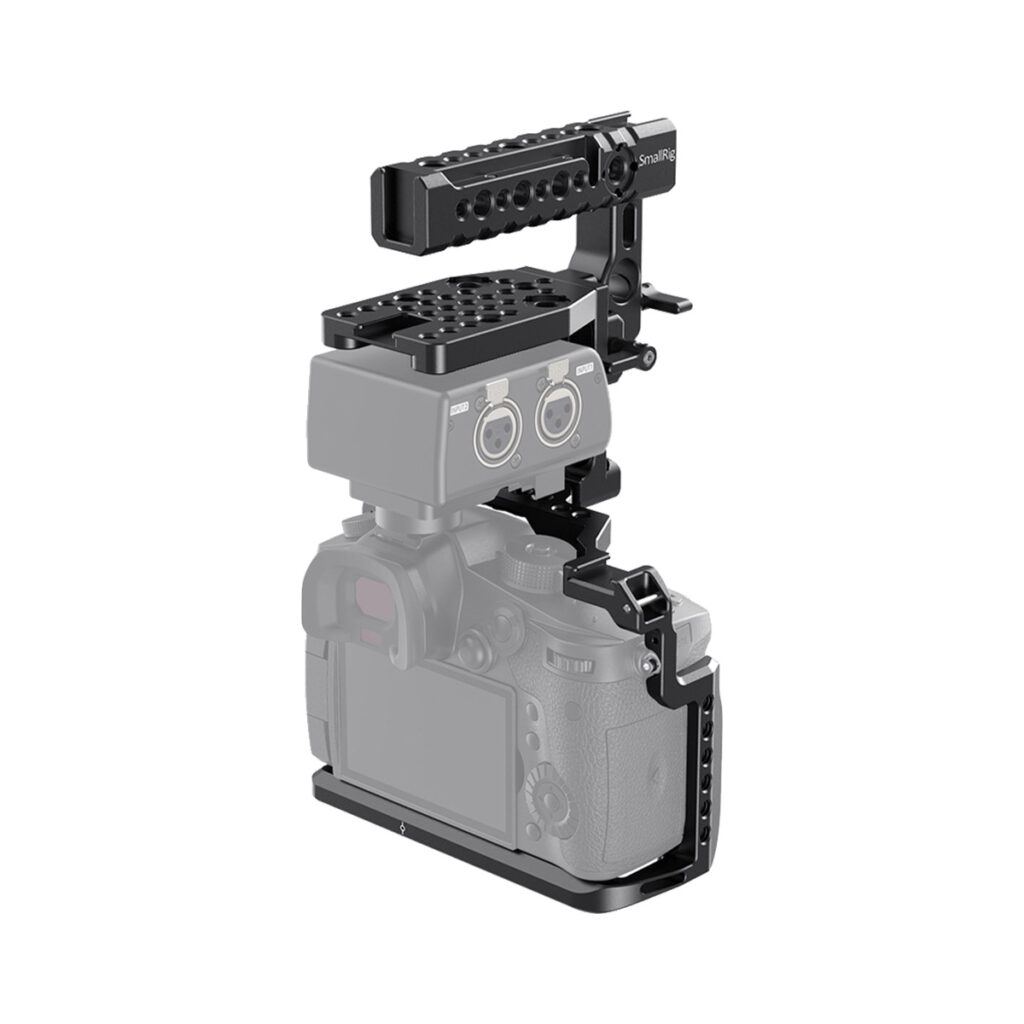 26495 SmallRig 2649 Cage with XLR Helmet Kit for Lumix GH5/GH5S