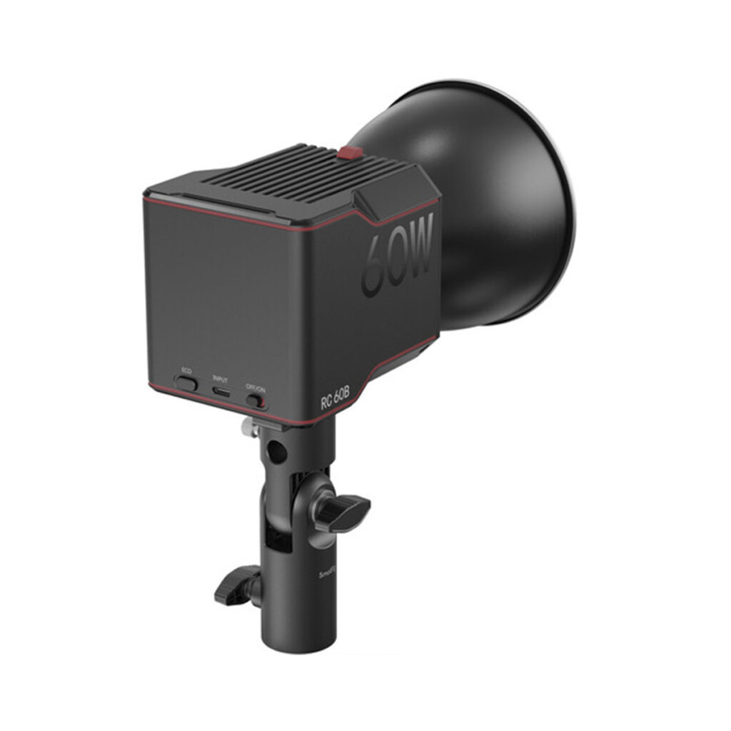 42479 SmallRig 4376 LED Video Light COB RC 60B with Powerbank Clamp -LED-valo