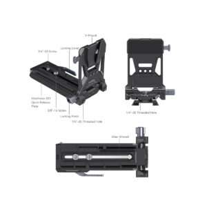 SmallRig 4323 V-Mount Battery Mount Plate Kit for Cinema Cameras