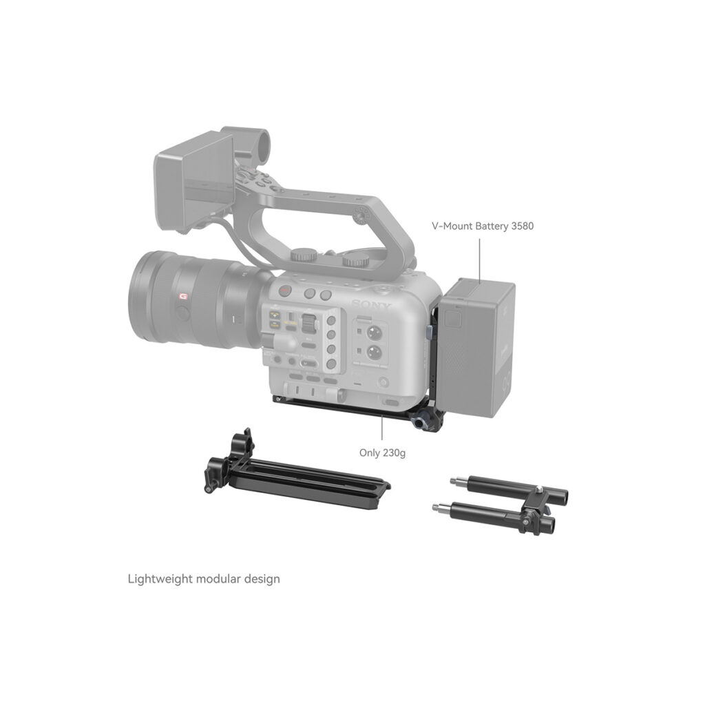 SmallRig 4323 V-Mount Battery Mount Plate Kit for Cinema Cameras