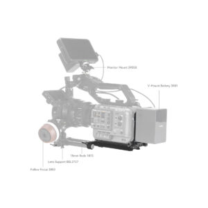 SmallRig 4323 V-Mount Battery Mount Plate Kit for Cinema Cameras