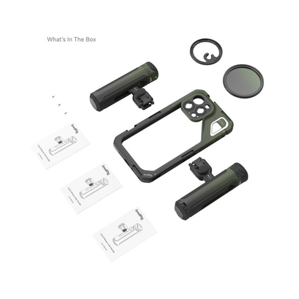 44075 SmallRig 4407 x Brandon Li Mobile Video Kit for iPhone 15 Pro Max Co design Edition