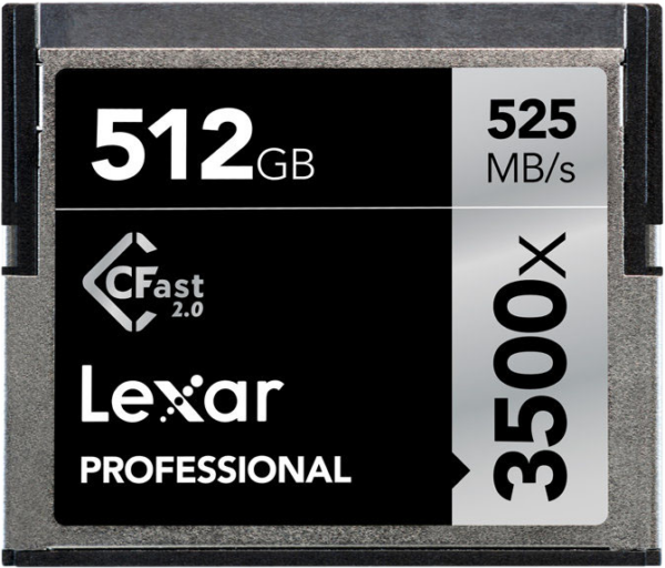 Lexar Professional 3500X Pro Cfast 512gb Muistikortti Cfast muistikortit 3