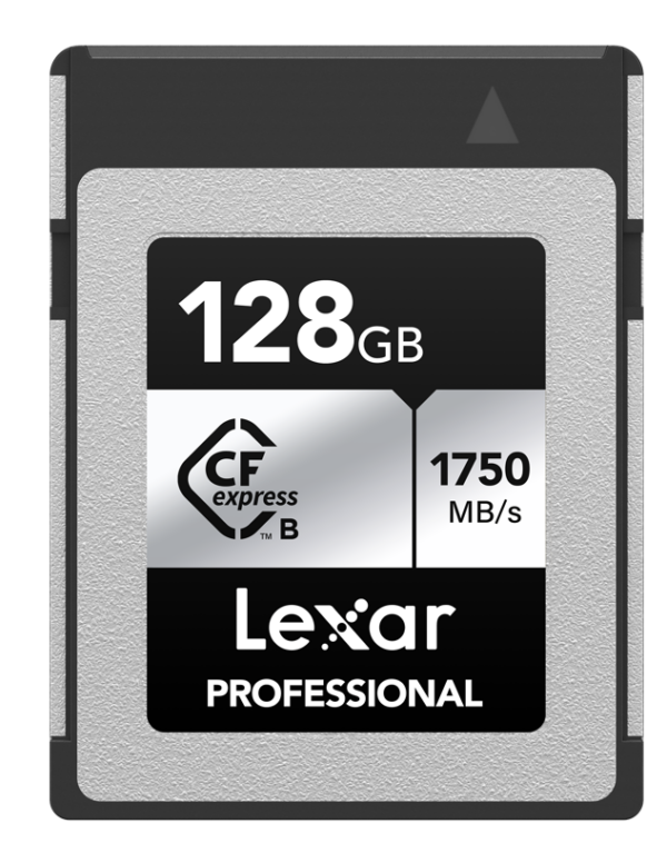 Lexar CFexpress Pro Silver Serie R1750/W1300 128GB CFExpress muistikortit 3