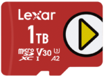 Lexar microSDXC PLAY UHS-I/A2/U3 R160/W100 (V30) 1TB