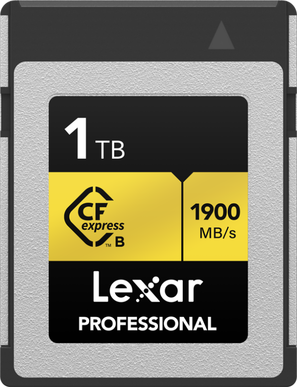 Lexar CFexpress Pro Gold R1900/W1500 1TB CFExpress muistikortit 3