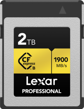 Lexar CFexpress Pro Gold R1900/W1500 2TB CFExpress muistikortit