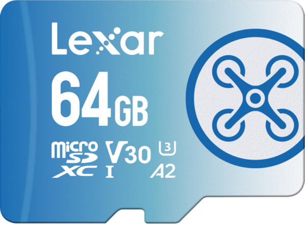 Lexar microSDXC FLY 1066x UHS-I/A2/U3 R160/W60MB (V30) 64GB Kameratarvikkeet 3