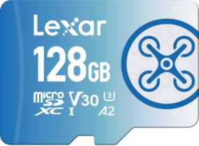 Lexar microSDXC FLY 1066x UHS-I/A2/U3 R160/W60MB (V30) 128GB Kameratarvikkeet