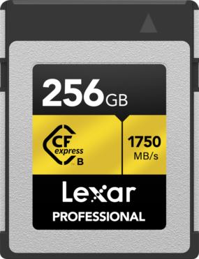 Lexar CFexpress Pro Gold R1750/W1500 256gb CFExpress muistikortit