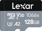 Lexar microSDHC SILVER 1066x UHS-I/U1/A2 R160/W70 (V30) 128GB -muistikortti