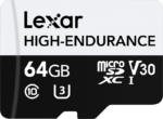 Lexar microSDXC High-Endurance UHS-I/U3/10 R100/W35 (V30) 64GB Kameratarvikkeet 4