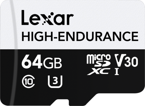 Lexar microSDXC High-Endurance UHS-I/U3/10 R100/W35 (V30) 64GB Kameratarvikkeet 3