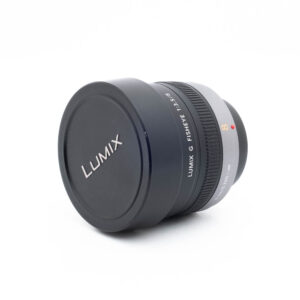 Lumix 8mm f35 Fisheye-3 Panasonic Lumix 8mm f/3.5 Fisheye G - Käytetty