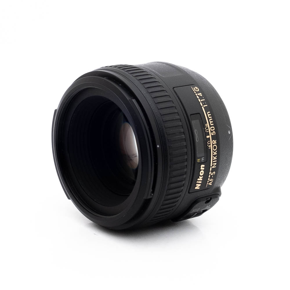 Nikon 50mm f14G-2-5 Nikon AF-S Nikkor 50mm f/1.4 G (Kunto K5) - Käytetty