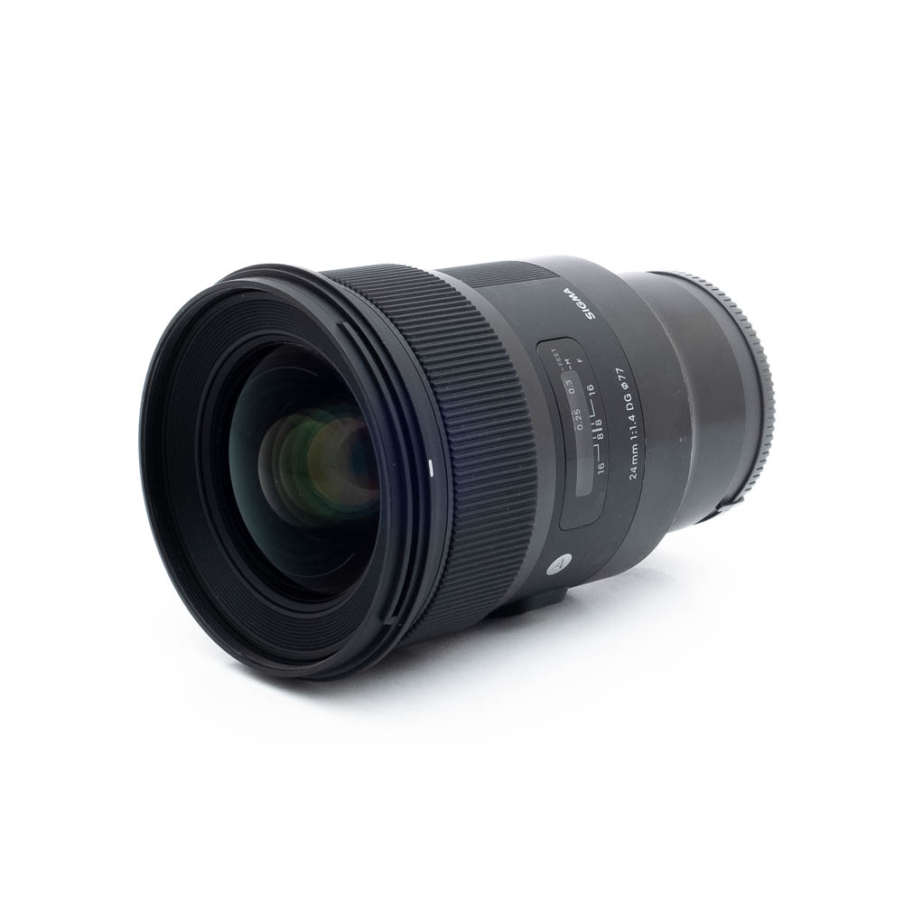 Sigma 24mm f14 DG Sony-2-2 Sigma 24mm f/1.4 DG Art Sony - Käytetty