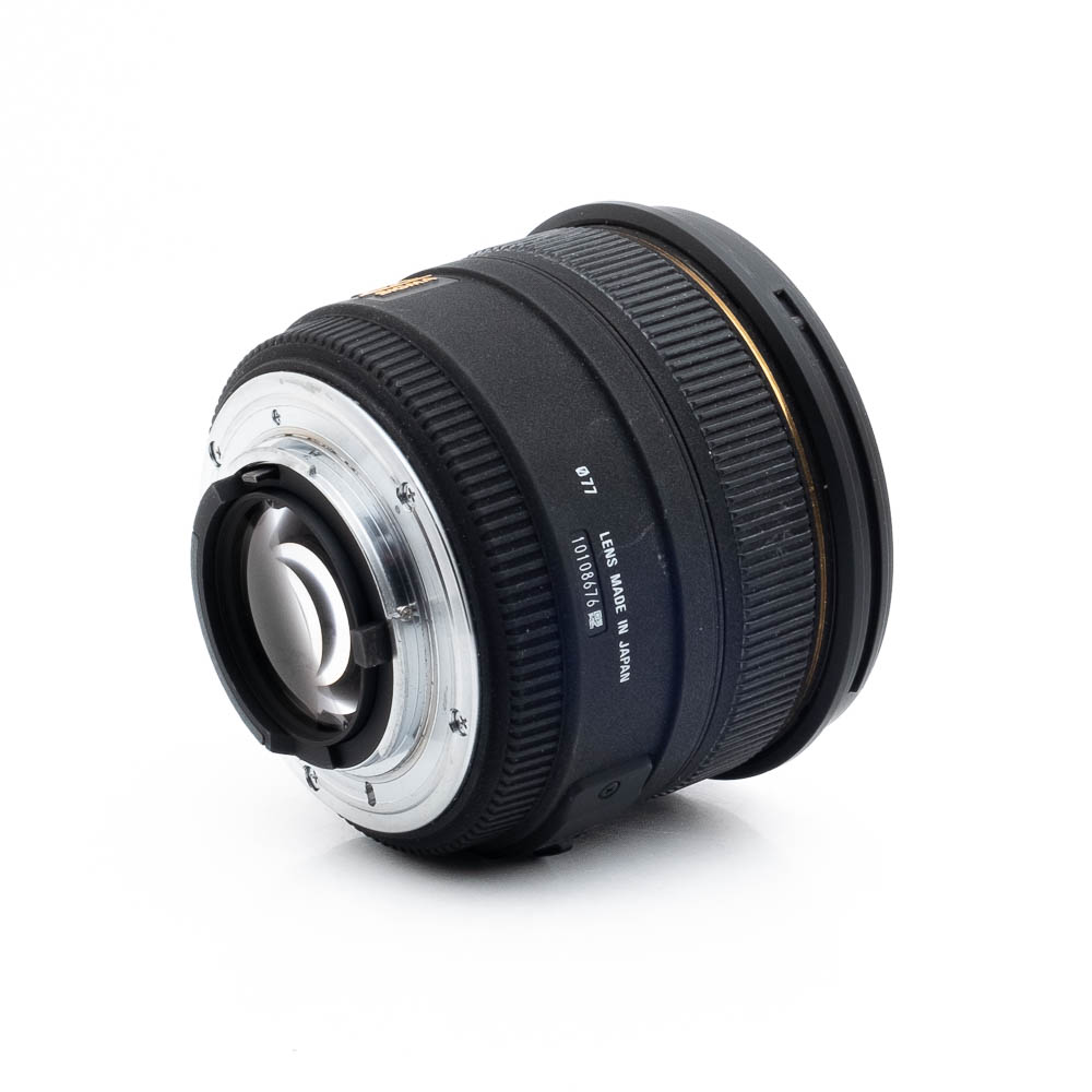 Sigma EX 50mm f14 DC HSM Nikon-1 Sigma 50mm f/1.4 EX DG HSM Nikon F - Käytetty