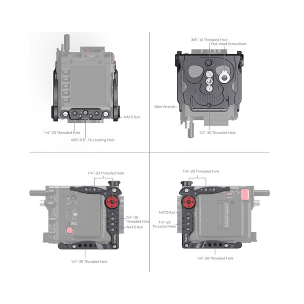SmallRig 4335 Cage Kit Advanced for RED Komodo-X