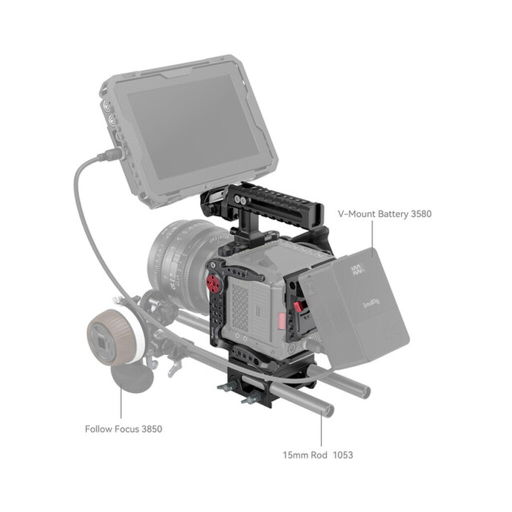 Smallrig 4111 Cage Kit Advanced for RED Komodo4 SmallRig 4111 Cage Kit Advanced for RED Komodo