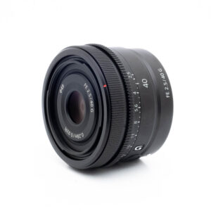 Sony 40mm f25 G-2-2 Sony FE 40mm f/2.5 G (Kunto K5) - Käytetty