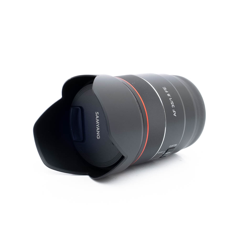 Viltrox 35mm f18 FE-3 Samyang AF 35mm f/1.8 Sony E (Kunto K5, sis.ALV24%) - Käytetty